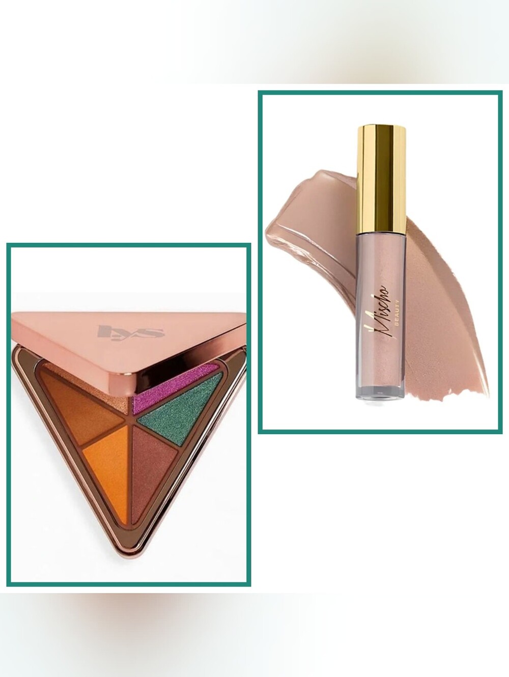 2 Pack: 1 Eyeshadow Palette & 1 Liquid Eyeshaow